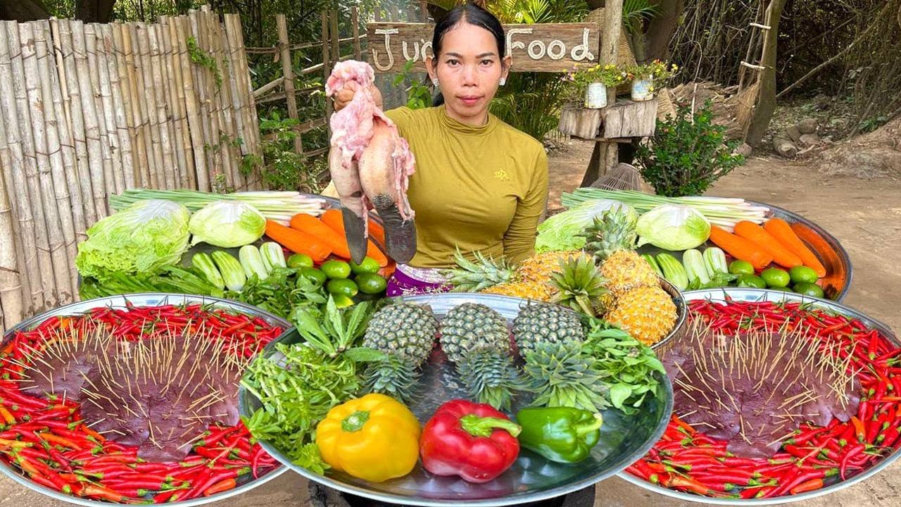 Cow tongue stir fried | Spicy Cow tail grilled | Best Food Recipes