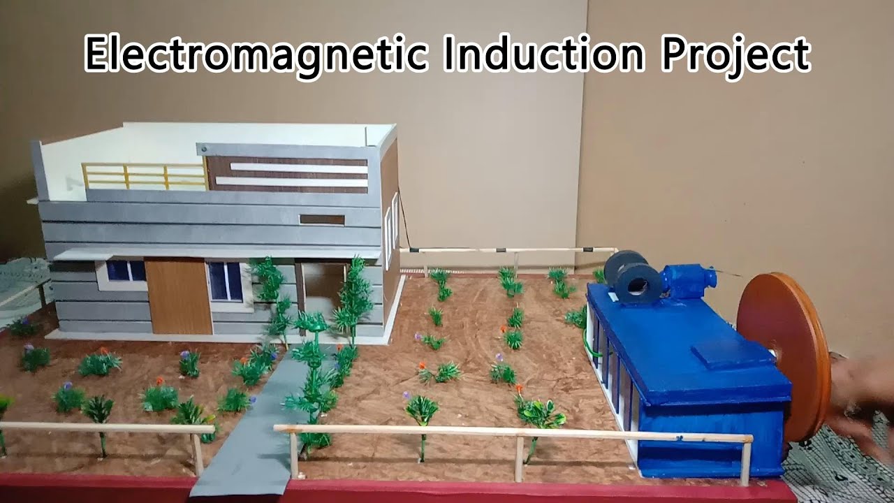 Electromagnetic Induction Project | LVR Tech Tronics | 7013236139 - YouTube