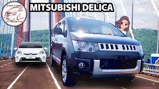 ГОНКИ НА РУССКОМ МОСТЕ! MITSUBISHI DELICA 2015