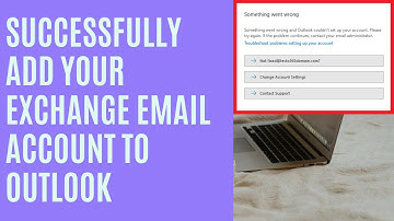 Fix Office365 exchange email account set up failure in Outlook