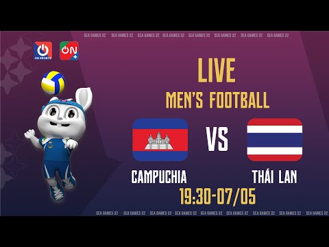 🔴Live: Cambodia - Thailand | กัมพูชา-ไทย Semifinal - Men's Football SEA Games 32