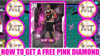 INSANE NEW FREE PINK DIAMOND RICK FOX! DO THIS RIGHT NOW FOR A FREE PINK DIAMOND! | NBA 2K20 MY TEAM