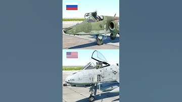 A-10 vs SU-25 - Comparison Fighter Cockpits