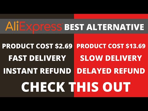 Best alternative to aliexpress for dropshipping | Fast and cheap suppliers for dropshipping