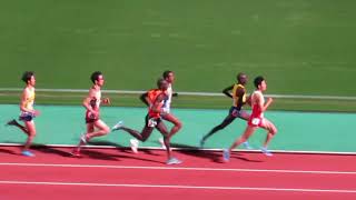 18年4月7日金栗記念　男子5000m6組
