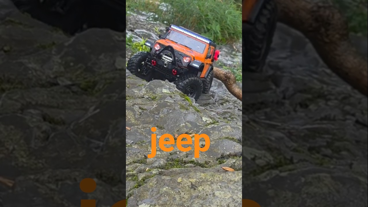HB R1012 JEEP WRANGLER river crawl