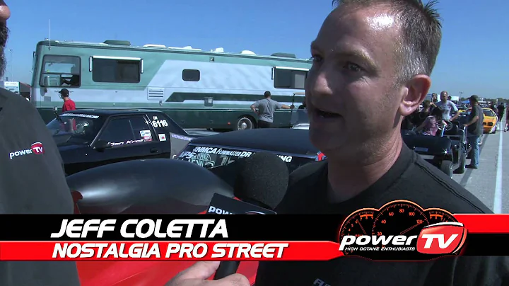 NMCA INDY 2011 Jeff Coletta talks about the points battle in Nostalgia Pro Street