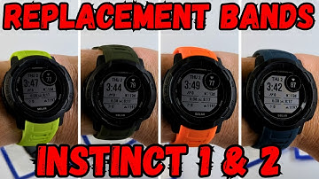 How to Change Watch Bands on Garmin Instinct & Instinct 2