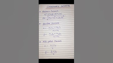 😎Important Formulas Of Coordinate Geometry Class 10 || Coordinate Geometry Class 10 #shorts #cbse
