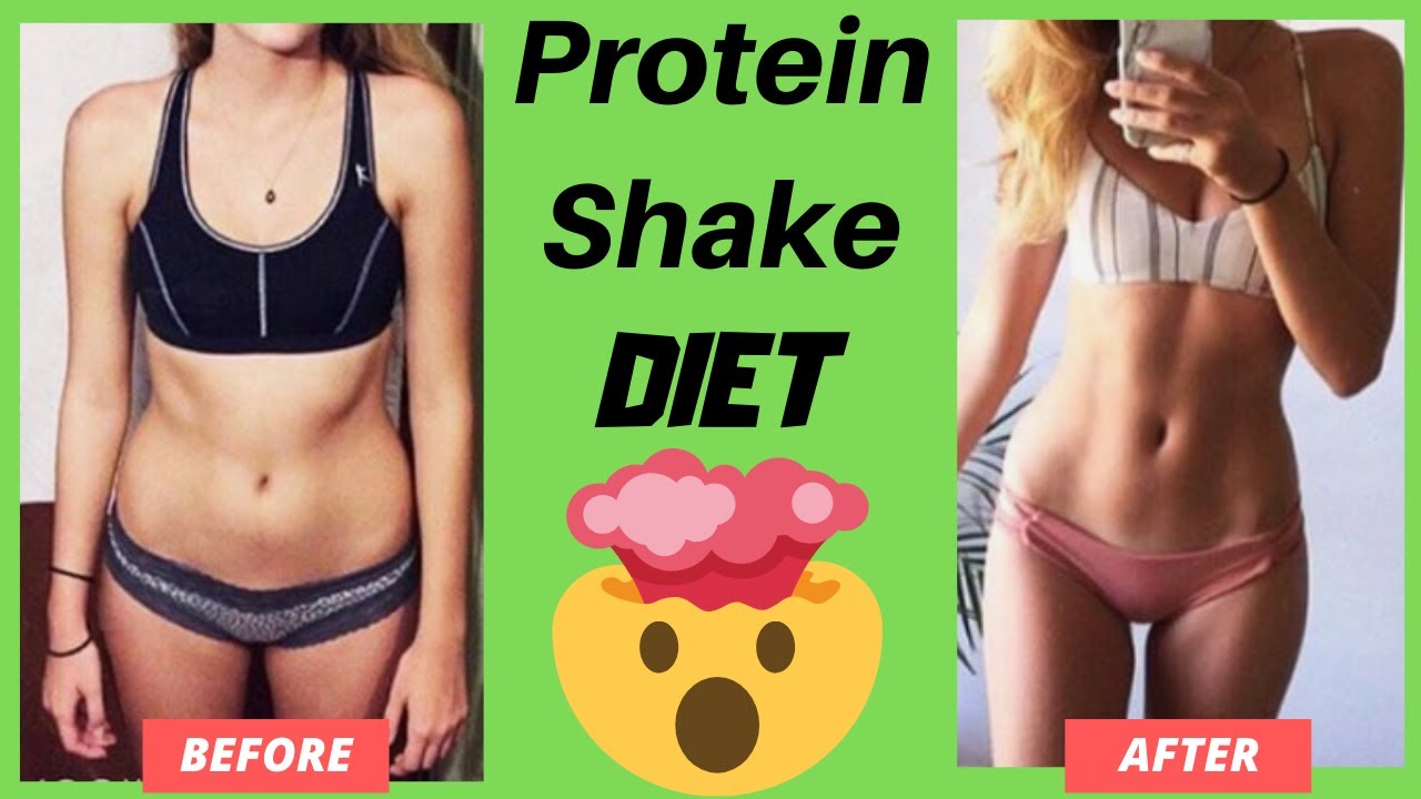 Protein Shakes For Weight Loss I Drank Only Water & Protein Shakes