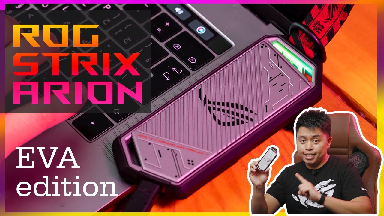 ROG STRIX Arion - my GoTo Portable Storage Solution #ROGPeripherals 