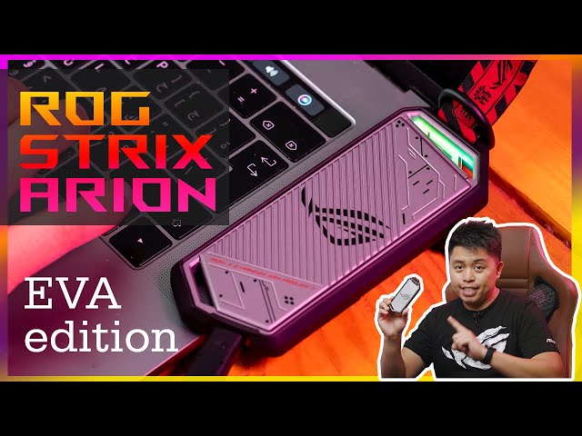 ROG STRIX Arion - my GoTo Portable Storage Solution 