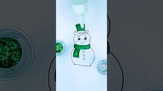 Glitter Art creates super beautiful snowmen!! #Christmassnowman #merrychristmas #snowman #glitterart