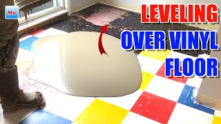 Surprising Answer To Levelling Compound On Old Vinyl Tile