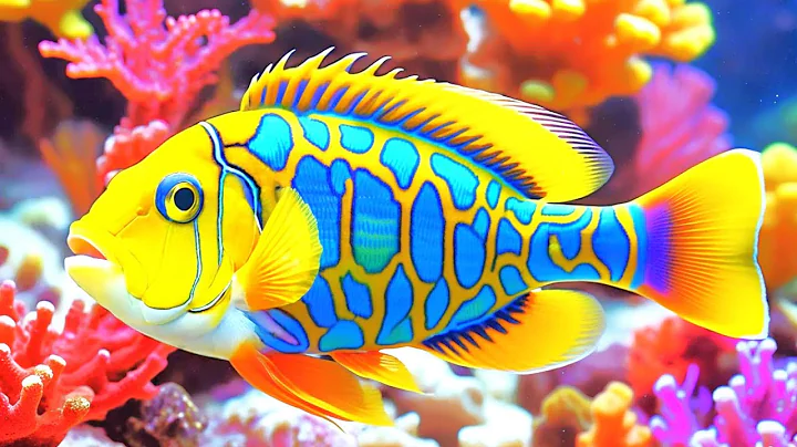 The Best 4K Aquarium - Dive Into The Mesmerizing Underwater Realm, Sea Jellyfish, Coral Reefs