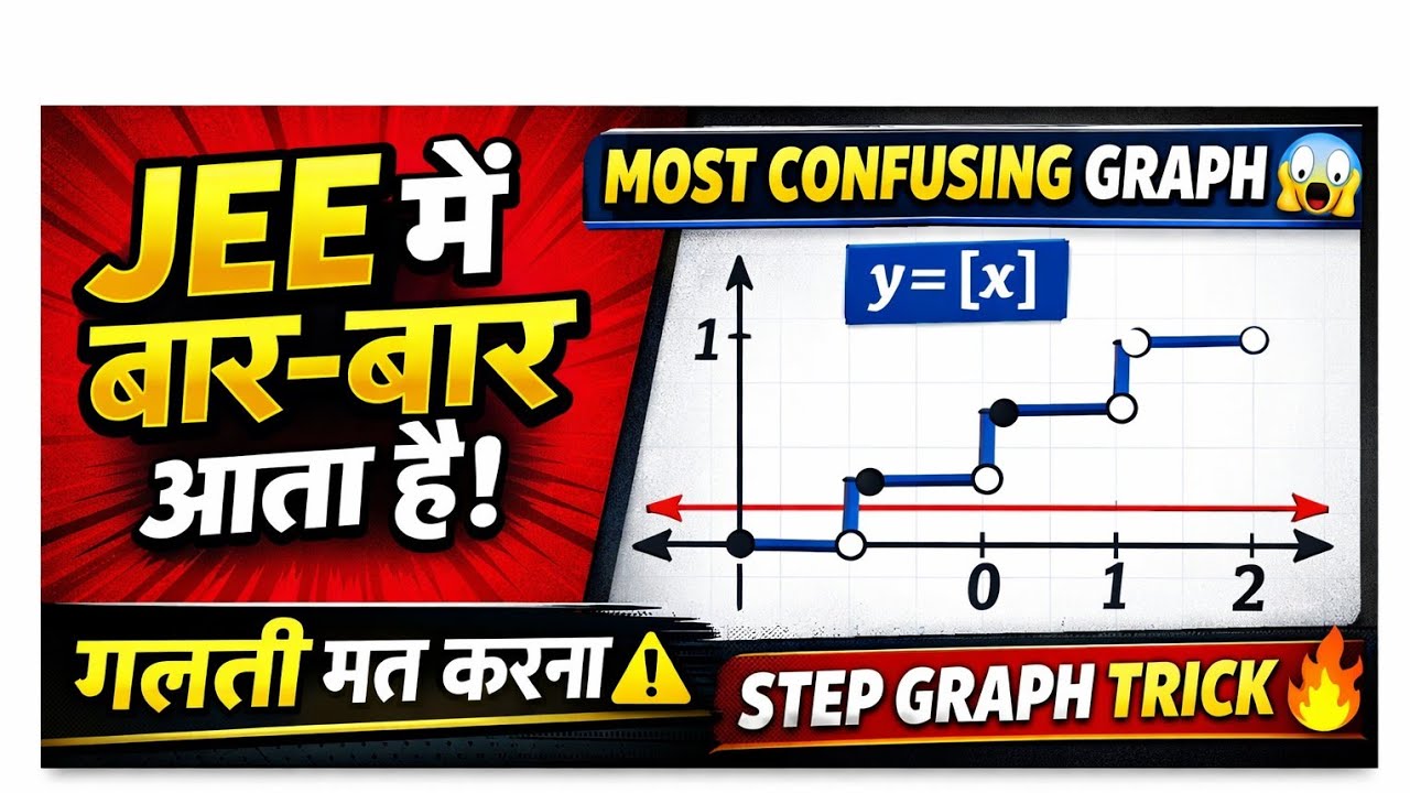 Graphs & Graphical Transformation| [y]=[x] #jee #iit - YouTube