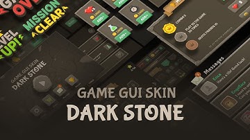 Unity Asset Store [ GUI - DarkStone ] LAYERLAB - 레이어랩