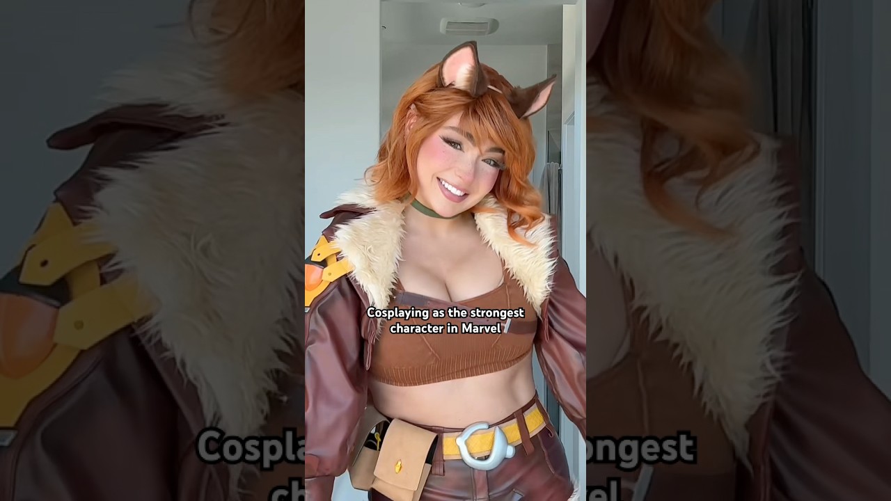 I need to bring out my Squirrel Girl cosplay more! Who else plays #MarvelRivals? 🐿️ #squirrelgirl