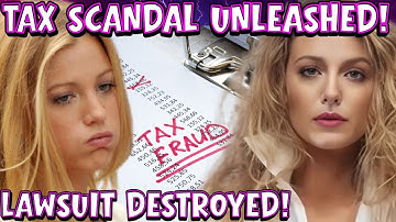 Blake Lively’s SHOCKING FELONY TAX FRAUD CONFESSION DESTROYS Lawsuit Against Justin Baldoni