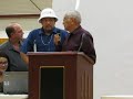 Felix Ike brings up issues with casino proposal at Elko Band Council meeting.