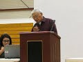 Felix Ike brings up issues with casino proposal at Elko Band Council meeting.