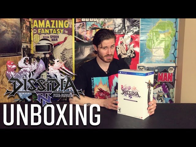 Dissidia Final Fantasy NT Ultimate Collector's Edition Unboxing