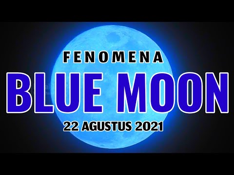 ZOOM 1000X BLUE MOON 22 AGUSTUS 2021 || BULAN BIRU