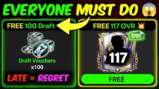 FREE 100 Draft Vouchers x 117 OVR Player in FC Mobile | Mr. Believer screenshot 5