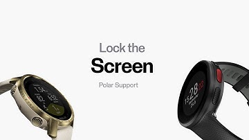 Polar Support | Lock the screen