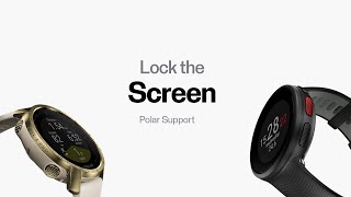 Polar Support | Lock the screen screenshot 5