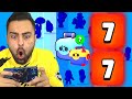 2 DEFA 7 YAZDI ! TAM 5 KARAKTER ÇIKTIIII ! İNANAMADIM BRAWL STARS !