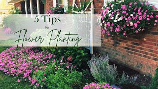 5 Tips for Successful Flower Planting🌸