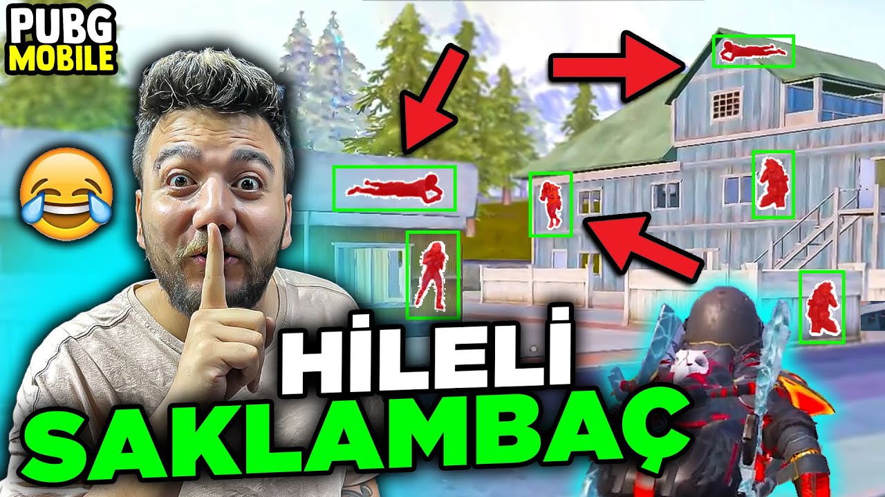 HİLE YAPTIM ÇILDIRDILAR! (100.000 UC ödül dedim) Pubg Mobile Saklambaç