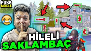 HİLE YAPTIM ÇILDIRDILAR! (100.000 UC ödül dedim) Pubg Mobile Saklambaç