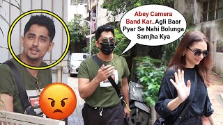 Rang De Basanti Actor Siddharth Suryanarayan Angry On Hindi Media Spotted With Gf Aditi Rao Hydari