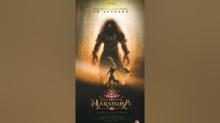 Mahavatar Narsimha Motion Poster Video | Hombale Films | Kleem Productions | Ashwin Kumar