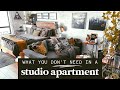 5 Things You DON'T NEED in Your Studio Apartment Layout