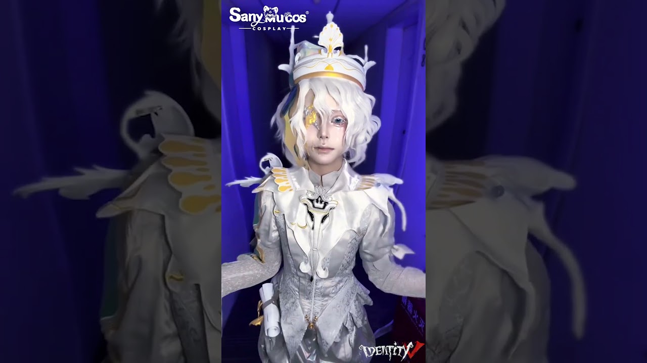 🤍💛👑Identity V Cosplay Puppet Gold Cosplay Costume Showcase🤍💛👑 #sanymucos#identityv  #cosplay