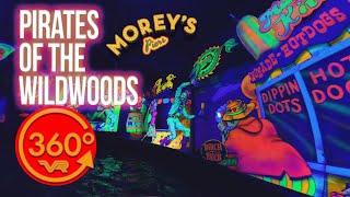 Journey through Pirates of the Wildwoods dark ride at Moreys Piers!