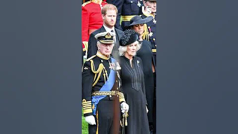 Prince Harry Being Rude Behavior To Camilla #PrinceHarry #Shorts #MeghanMarkle