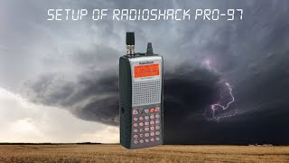 Setup of RadioShack PRO-97