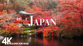 JAPAN 4K - Scenic Relaxation Film With Calming Cinematic Music - 4K Video Ultra HD