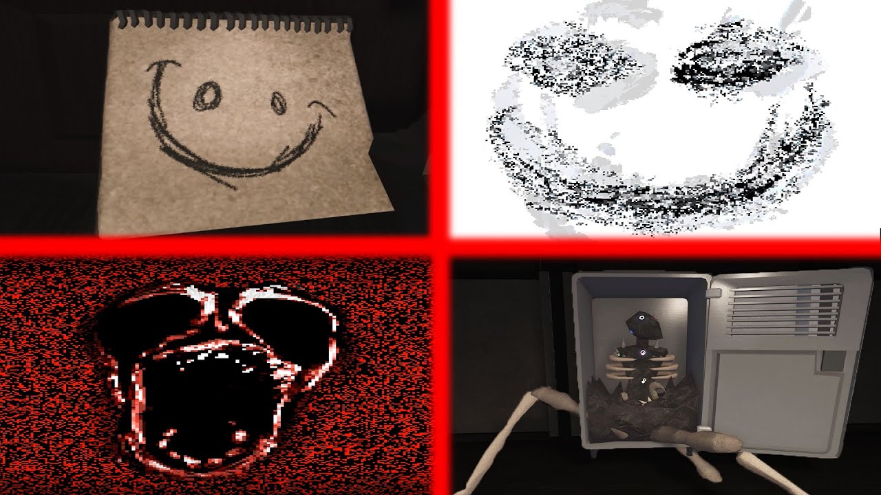 ROOMS: REVISITED - All Death Jumpscares【4K60FPS】