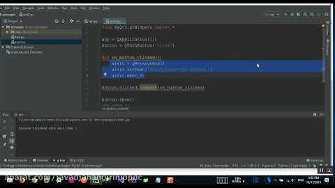 11 اموزش تخصصی زبان برنامه نویسی پایتون Python  جلسه سوم رابط گرافیکی GUI PyQt5