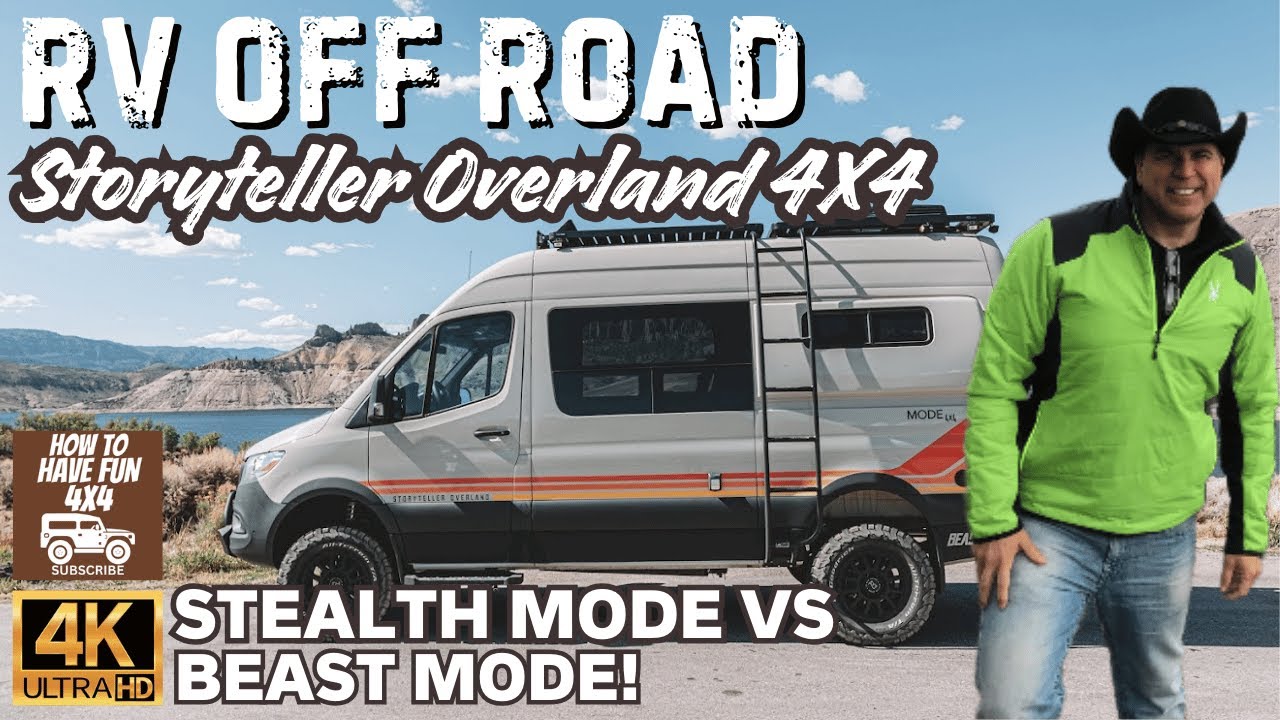 Storyteller Overland Stealth Mode 4x4 and Storyteller Beast Mode 4x4 Camper Van