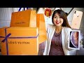 SURPRISE LV BIRTHDAY 🎁 UNBOXING + IPHONE 📱 XS MAX + LV SOMETHING SMALL FOR 2019 | CHARIS