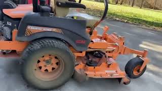 Scag mulching blades demonstration