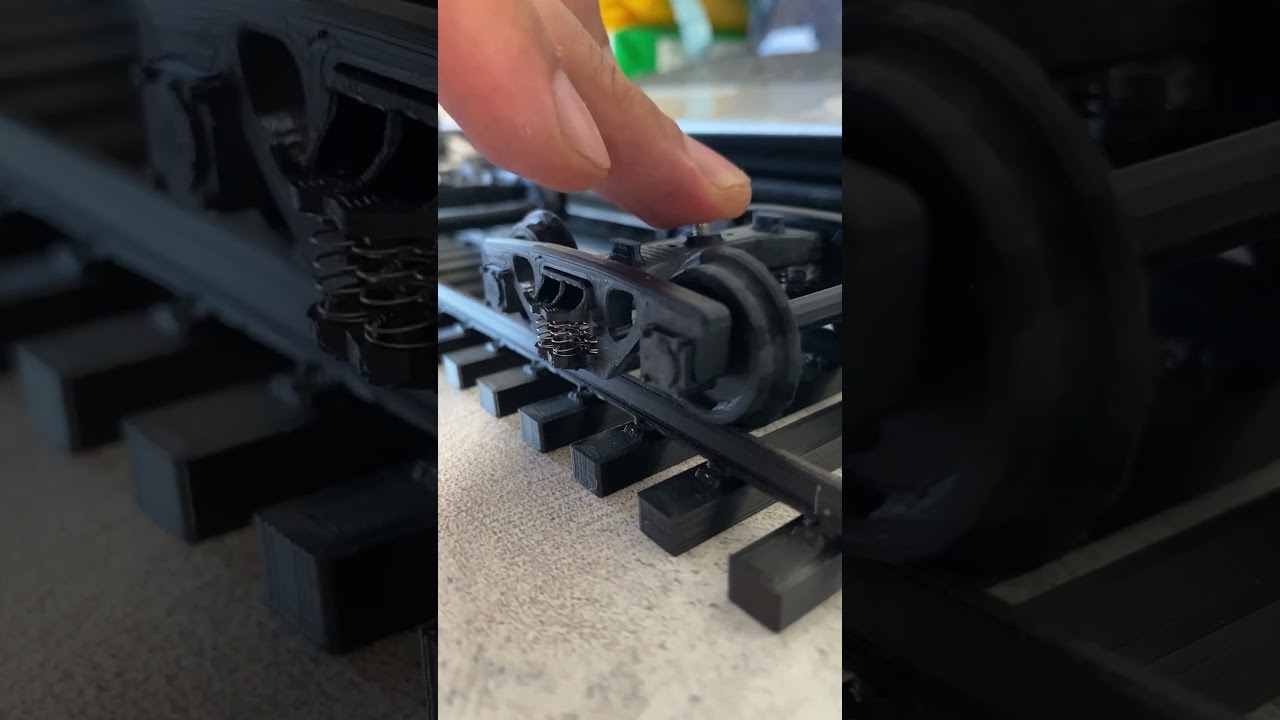 Тележка для вагонов в масштабе 