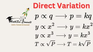Direct Variation | Algebra | Lesson One