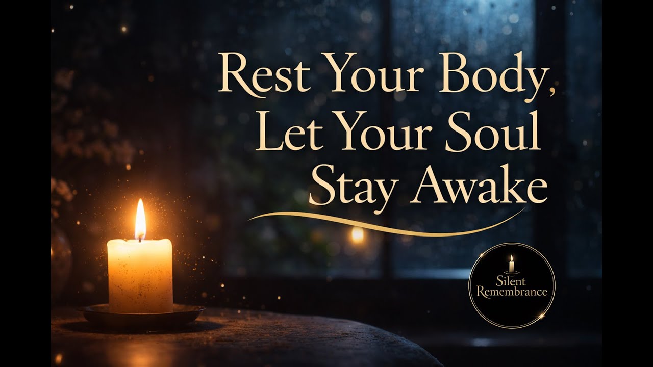 Rest Your Body, Let Your Soul Stay Awake
